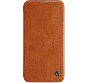 Nillkin Qin PU Book Case - Apple iPhone 12 Mini (5.4") Bruin