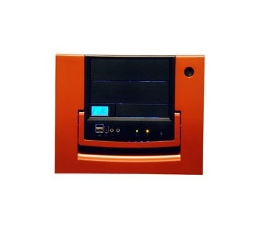 Apevia X-Qpack Aluminum Case w/ 3 Window-Red