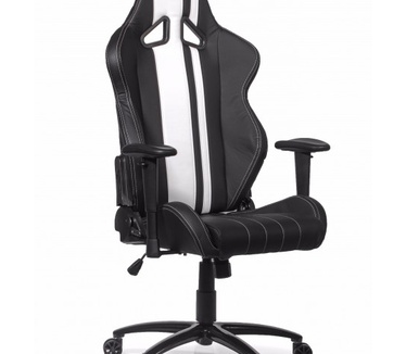 AK Racing Rush Gaming Chair (Zwart/Wit)