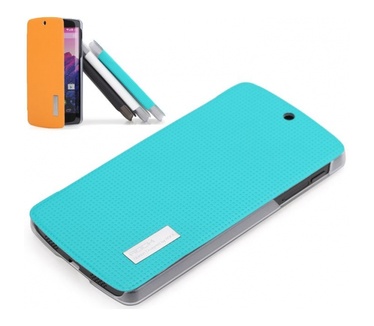 Rock Leather case LG Nexus 5 (ELEGANT Serie blue)