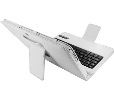 Mobiparts Bluetooth Keyboard Case Galaxy Tab 4 10.1 White