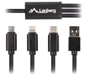 Lanberg CA-3IN1-13CC-0018-BK