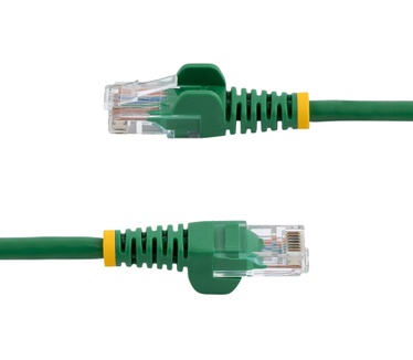 Startech.com Cat5e Ethernet netwerkkabel met snagless RJ45 connectors UTP kabel 0,5m groen Groen