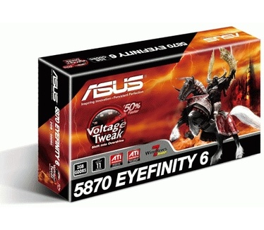 Asus HD 5870 EYEFINITY 6/6S/2GD5