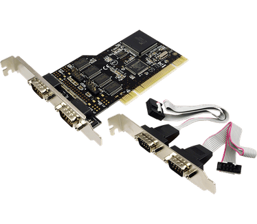 LogiLink PCI Schnittstellenkarte Seriell 4x