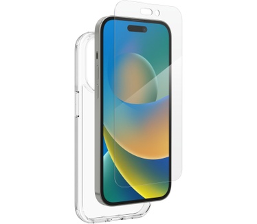 Zagg Glass Elite 360 & Case Bundle (iPhone 14 Pro) Transparant