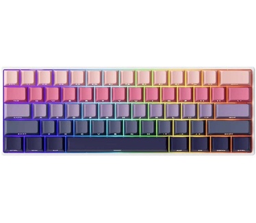 Akko Monsgeek Fun60 Max Shine Through Phantom Pink Hall Effect Magnetische Switch 8k Hz Argb Draadloos Hotswap Mechanisch Gaming Toetsenbord 2 Akko Monsgeek Fun60 Max Shine Through Phantom Pink Hall Effect Magnetische Switch 8k Hz Argb Draadloos Hotswap M