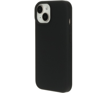 Mobiparts Silicone Cover Apple iPhone 15 Black (Magsafe Compatible)