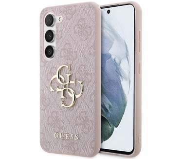 Guess 4G Metal Logo Back Case - Samsung Galaxy A55 (A556) - Roze Roze