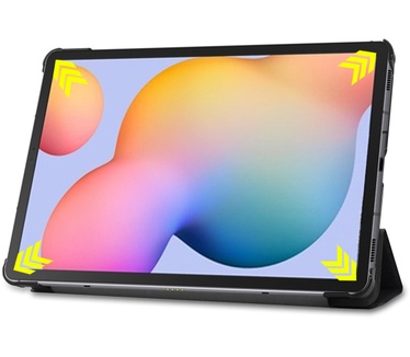 Accezz Trifold Bookcase Samsung Galaxy Tab S6 Lite / Tab S6 Lite (2022) - Zwart