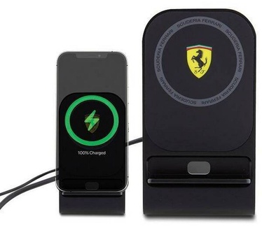 Ferrari Scuderia Draadloos Magnetisch Laadstation (15W) - Zwart