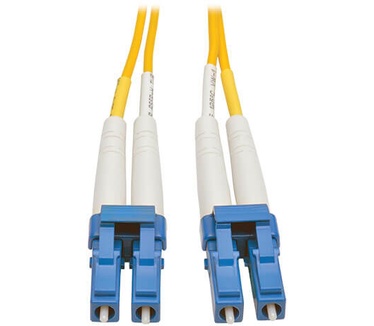 Tripp-Lite LC/LC, 8.3/125, 20 ft Geel