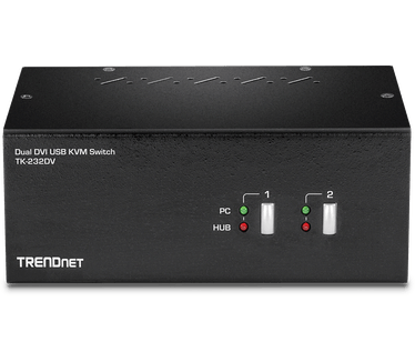 Trendnet 2-Port Dual Monitor DVI KVM Switch