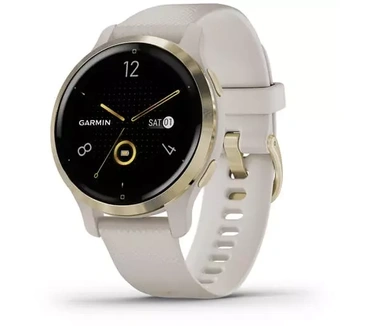 Garmin Venu 2S Goud (Beige, Zwart)