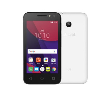 Alcatel 4034D-2BALWE1 Pixi 4-4 3G Smartphone (10,2 cm (4 Zoll), Android, 3 Megapixel Kamera, 4 GB Speicher, 32 GB SD-Karten-Slot, Dual-SIM) weiÃŸ Wit