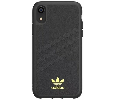 Adidas 3-Stripes Back Case - Apple iPhone XR (6.1") - Zwart Zwart
