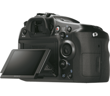Sony Alpha 68 + 18-55mm-zoomlens Zwart