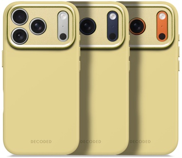 Decoded Silicone Backcover Apple iPhone 17 Pro Yuma Yellow