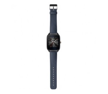 Asus Zenwatch 2 (leren band) Zwart (Beige, Blauw)