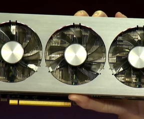 AMD Radeon VII tijdens keynote AMD