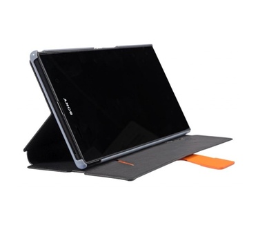 Baseus Wallet Case met stand Sony Xperia Z Ultra (black/orange)