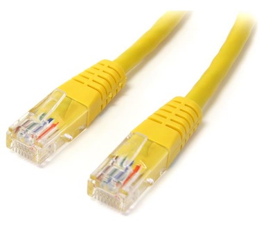 Startech.com 6 ft Cat5e Yellow Molded RJ45 UTP Cat 5e Patch Cable - 6ft Patch Cord