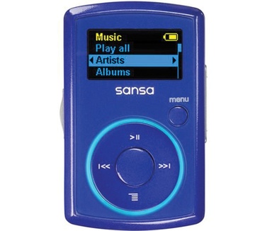 Sandisk Sansa Clip 2.0 GB 2GB Blauw