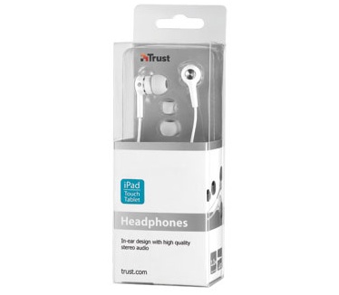 Trust In-Ear Headphones for tablets (Wit)