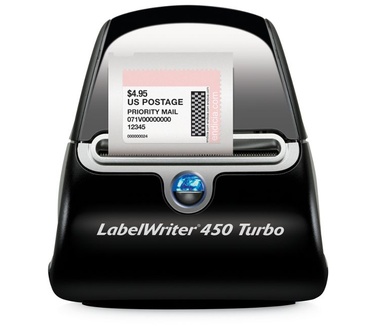 Dymo 450 Turbo + 2 labels Box