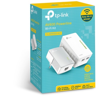 TP-Link 300Mbps AV600 Wifi Powerline-extender Starterskit TL-WPA4221 KIT