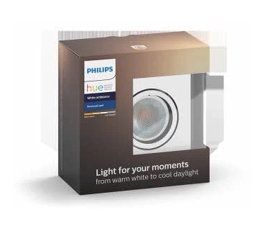 Philips Hue Milliskin Inbouwspot Wit Vierkant (excl DIM Switch)