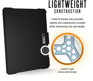 Urban Armor Gear Metropolis Case iPad Pro 12.9 2018 Zwart