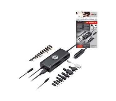 Trust Trust 5-in-1 Laptop Power Oplader Auto PW-1400p