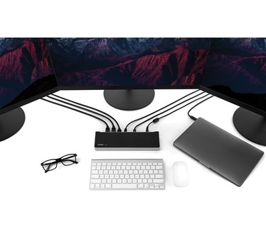Startech.com Triple 4K monitor USB-C docking station met 5x USB 3.0 poorten 100W PD