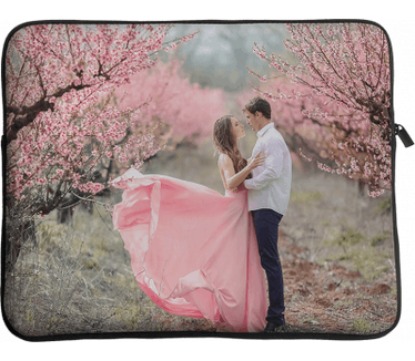 Just in Case Lenovo Tab M10 Plus Tablet Sleeve met eigen foto - zwart