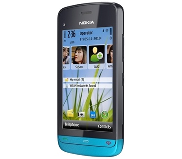 Nokia C5-03 Zwart Blauw