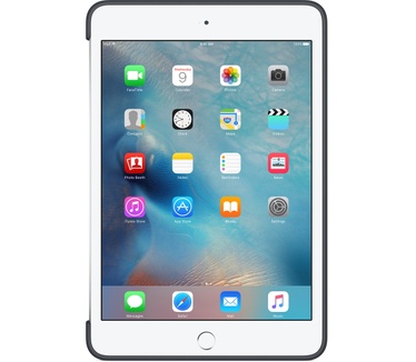 Apple iPad Mini 4 Siliconenhoes Houtskoolgrijs