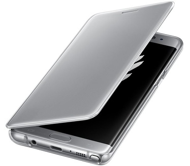 Samsung Galaxy Note 7 Clear View Cover  Zilver