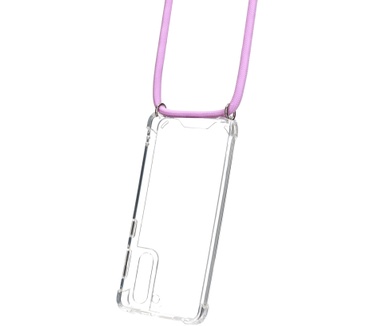 Mobiparts Lanyard Case Samsung Galaxy S21 Violet Cord