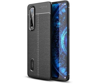 Just in Case Oppo Find X2 Pro Back Cover Zwart