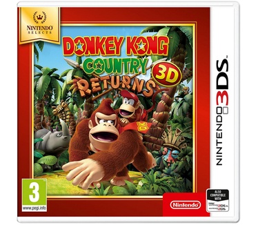 Donkey Kong: Country Returns 3D (Selects) 3DS, 3DS