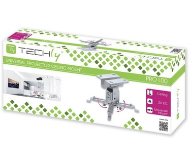 Techly Projector Ceiling Support Extension 130mm Silver ICA-PM 2S