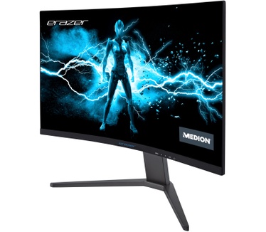 Medion ERAZER Spectator X10 Curved monitor, 68,6 cm (27''), QHD-beeldscherm, 165 Hz, HDMI®-aansluiting en DisplayPort