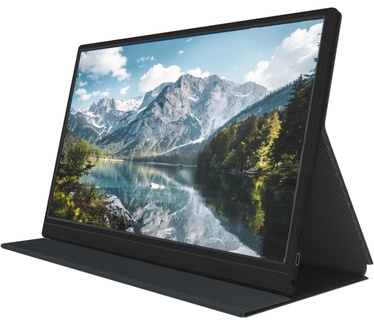 Denver PMO-15601 LED-monitor Energielabel C (A - G) 39.6 cm (15.6 inch) 1920 x 1080 Pixel 16:9 USB-C, Mini-HDMI, Hoofdtelefoonaansluiting IPS LED