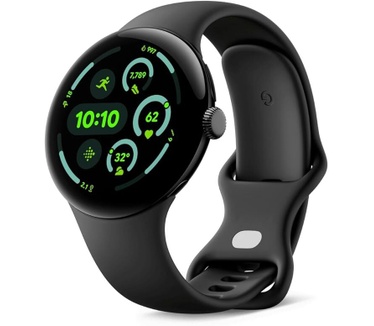 Google Pixel Watch 3 LTE, 45mm, Zwart (Zwart)