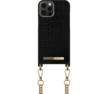 iDeal of Sweden Necklace Case (iPhone 12 Pro Max) Zwart