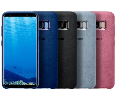 Samsung Galaxy S8 Alcantara Cover (Galaxy S8) Roze