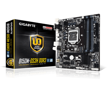 Gigabyte GA-B150M-DS3H DDR3