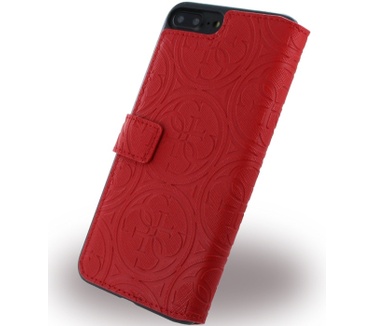 Guess Heritage Book Case voor Apple iPhone 7 Plus (5.5") - Rood Rood