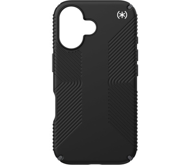 Speck Presidio2 Grip Apple iPhone 16 Black - with Microban